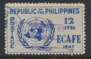 Philippines Sc# 518  Used United Nations   see details & scans