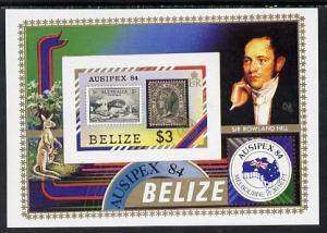 Belize 1984 Stamp on Stamp 'Ausipex' Stamp Exhibition unm...