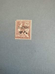 Stamps French offices in China Scott #68 h