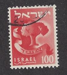 Israel  Scott # 112     Used