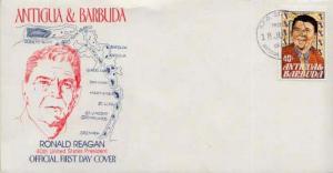 Antigua, First Day Cover, Americana