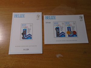 Belize  #  469-70  MNH