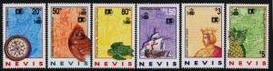 Nevis 728-33 MNH Discovery of America, Ship, Turtle, Queen Isabella