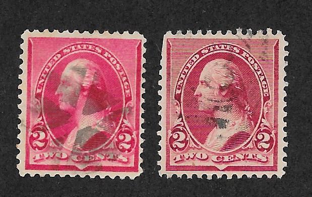 219 D Used 2c. Washingtion, Bulk lot of 864 Stamps, scv: $4,752