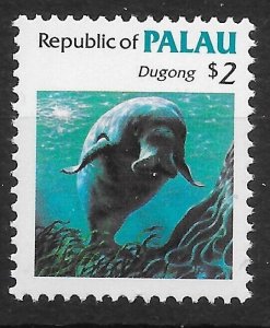 PALAU SG22 1983 $2 DUGONG MNH (r)