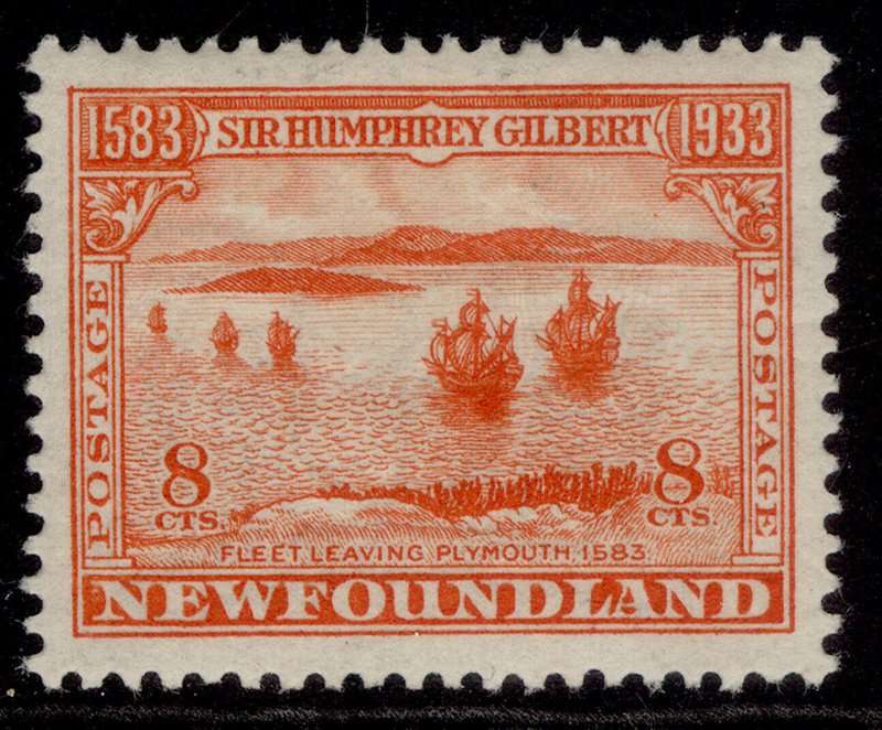 CANADA - Newfoundland GV SG242, 8c vermilion, M MINT. 