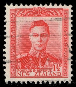 New Zealand #227 King George VI; Used