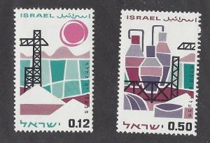 Israel  Scott # 296-97 Never Hinged