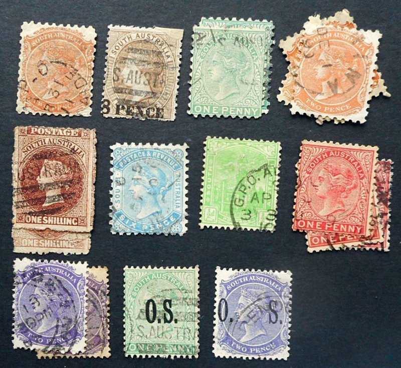 Australian States, about 120 Different