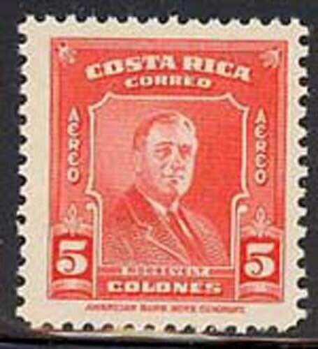 Costa Rica 1947 Roosevelt set Sc# 251/C167 NH