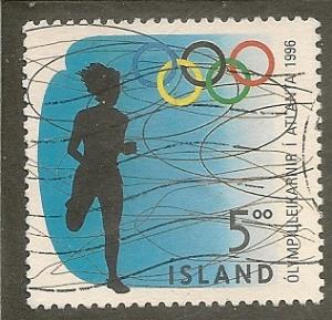 Iceland    Scott 824       Olympics      Used