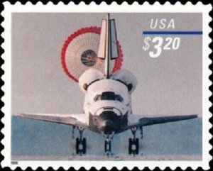 1998 $3.20 Priority Mail: Space Shuttle Landing Scott 3261 Mint F/VF NH