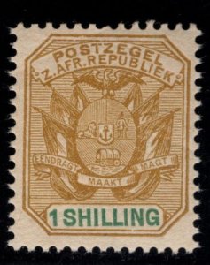 Transvaal Scott 173 MNH** 1 shilling coat of arms 1896 p12.5 stamp