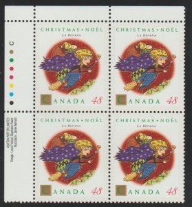 Canada 1453 Christmas 1992 - MNH - Plate block UL