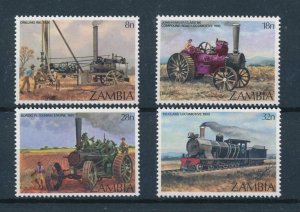 [113577] Zambia 1983 Railway trains Eisenbahn Steam Locomotive  MNH