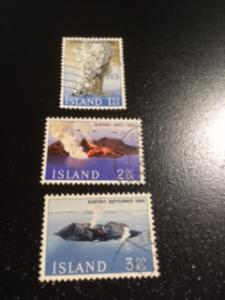 Iceland sc 372-374 u comp set