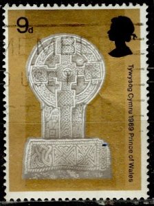 Great Britain; 1969: Sc. # 598: Used Single Stamp