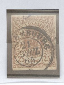 Luxembourg #9 Used Single