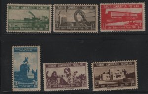 TURKEY, 863-868 ,  MINT HINGED,    SET