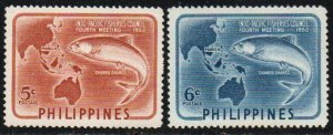 Philippines Sc #578-579 MNH