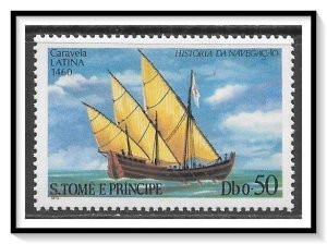 St Thomas #534 History Of Navigation MNH