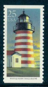 2472 25c Lighthouse Fine MNH BPS