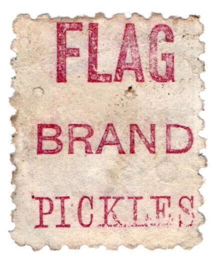 (I.B) New Zealand Postal : Adson (Flag Brand Pickles)