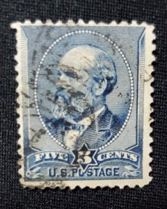 US # 216, 1888, Cat. value -- $17.50