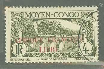 French Equatorial Africa 128  Used VF H