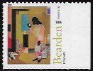 US #4569 MNH.  Art of Romare Bearden.   Falling Star.   Nice.