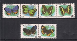 VANUATU SC# 346-48  FVF/MNH 1983