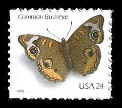 PCBstamps   US #4001 24c Butterfly, MNH, (16)