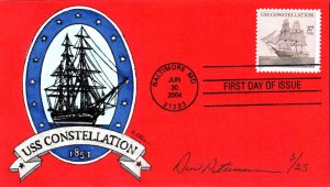 #3869 USS Constellation Peterman FDC