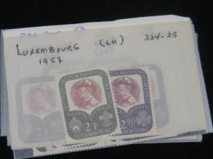 LUXEMBOURG, Excellent Assortment of mostly Modern MINT(many NH) Stamps in 