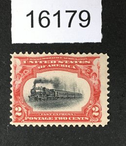 MOMEN: US STAMPS # 295 MINT OG NH LOT #16179