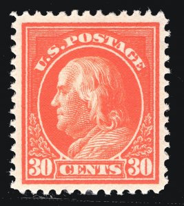 MOMEN: US STAMPS #420 MINT OG H VF+ LOT #79625