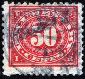 R238 50¢ Documentary Stamp (1917) Used