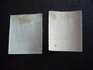 Stamps - Spain - Scott# O21, O23 - Mint Hinged Partial Set of 2 Stamps