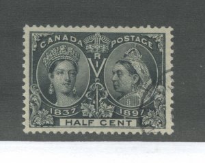 Canada 1897 Jubilees 1/2 cent used