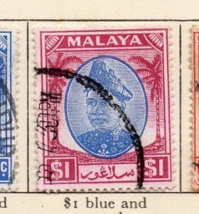 Malaya Selangor 1949-52 Early Issue Fine Used $1. 205504