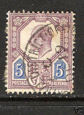 E685 GREAT BRITAIN KEVII 134 VFU