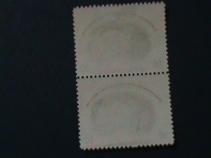 ​PHILIPPINES-1942-SC#N6- BARASOAIN CHURCH SURCHARGE PAIR MINT VF-82 YEARS OLD