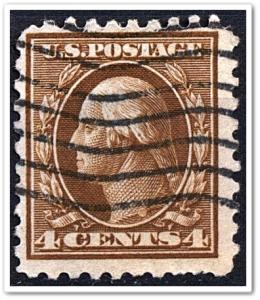 SC#465 4¢ Washington (1916) Used