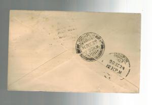 1929 Delhi to Jodhpur India  First FLight Cover  ATA Airmail FFC