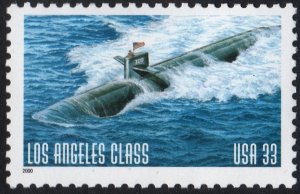 SC#3372 33¢ Los Angeles Class Submarine Single (2000) MNH