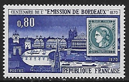 France # 1290 - Vieuw of Bordeaux - MNH.....{ZW24} | Europe - France ...