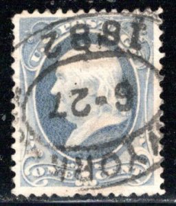 United States Scott # 156, used