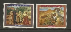 Algeria MNH sc# 428-9 Painting