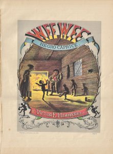 1877 - Wee Wee: Negro Caprice  Ephemera E1283