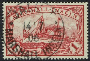 MARSHALL ISLANDS 1901 YACHT 1MK USED